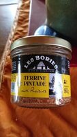 Terrine de pintade aux raisins