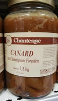 Canard aux champignons forestiers