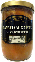 Canard Aux Cèpes - Sauce Forestière