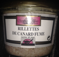 Rillettes de canard fumé
