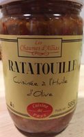 Ratatouille cuisinée à l'huile d'olive