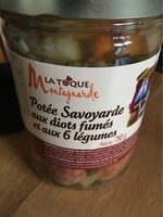 Potee savoyarde aux diots fumes et aux 6 legumes