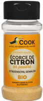 ÉCORCE de CITRON moulue "COOK" 32g*