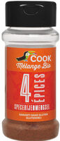 Mélange QUATRE-ÉPICES "COOK" 35g*