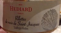 Rillettes de noix de St Jacques
