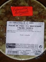 Pieds de porc à l'ancienne façon tripes