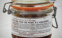 Confit de foie de porc à l'ancienne, 180g