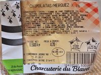Chipolatas/Merguez *10