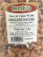Noix de Cajou Grillées Nature