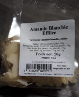 Amande blanchie Effilée