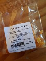 Abricot sec en dés