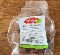 Raisins secs sultanas