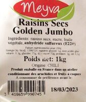 Raisins secs