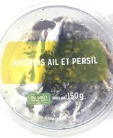 Anchois ail et persil