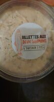 Rillettes aux deux saumons et fromage