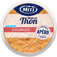 Rillettes de thon chorizo - 115g - Frais