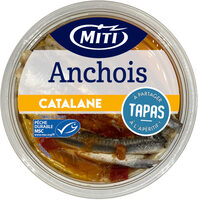 Anchois MSC catalane - 120g - Frais