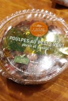 Poulpes au pesto vert