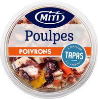 Poulpes poivrons - 105g - Frais