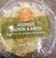 Houmous Saumon & Aneth au citron et graines de sésame