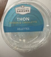 Rillettes de thon  Citron & Ciboulette