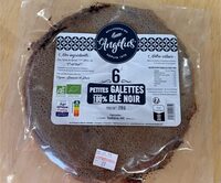6 Petites galettes blé noir