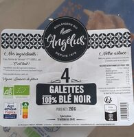 4 Galettes 100% blé noir