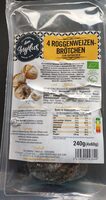 Roggenweizen-Brötchen