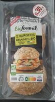 2 burgers graines bio