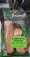 2 Camusettes épeautre à dorer