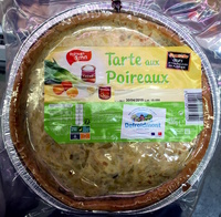 Tarte aux poireaux
