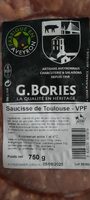 Saucisse de Toulouse