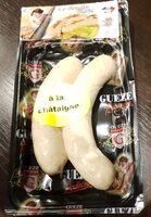 Le boudin blanc la châtaigne