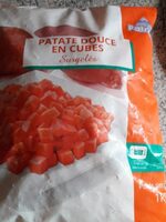 Patate douce en cubes surgelées