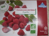 Framboises entières