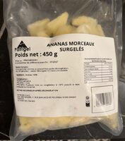 Ananas morceaux surgelés