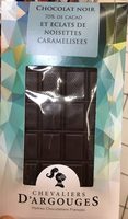 Chocolat noir et noisettes caramelisées