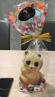 Panda au chocolat blanc