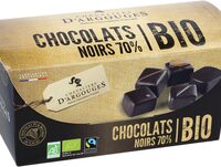 Chocolats noirs 70% bio