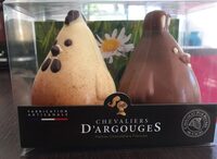 Lapin et poule en chocolat