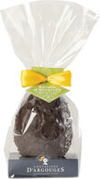 Œuf éclats d'amandes au chocolat noir