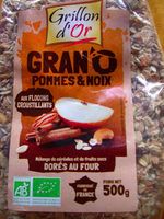 Muesli Gran'o Pommes & noix Grillon d'Or