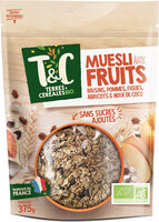 Muesli fruits