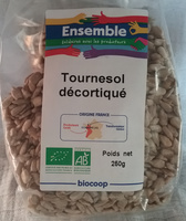 Tournesol décortiqué