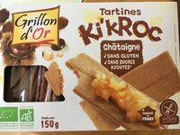 Tartines kikroc châtaigne