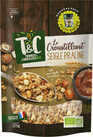 Le croustillant seigle praliné