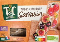 Tartines craquantes au sarrasin