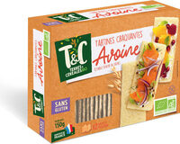 Tartines craquantes avoine