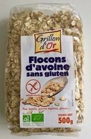 Flocons d'avoine SANS GLUTEN - 500g