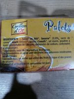 Palets Pur Beurre 115G Grillon Ab Bio